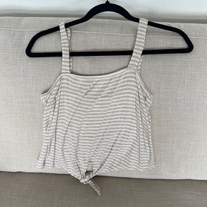 Striped tank top